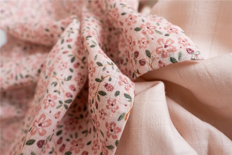 Muselina Algodón Orgánico Fairy Floral · Little Dutch