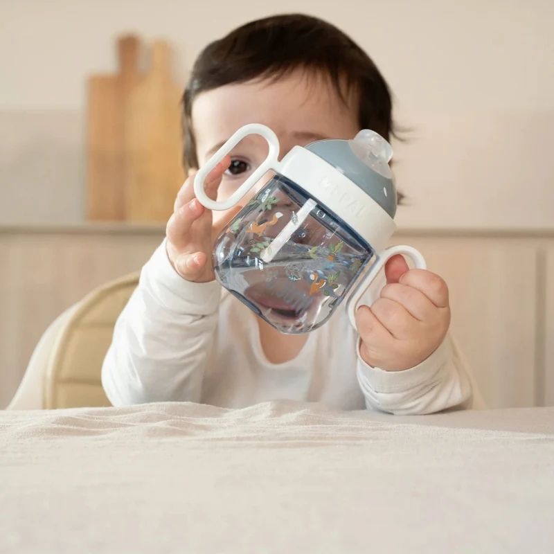 Vaso antiderrame Mio Forest Friends 200ml. Little Dutch