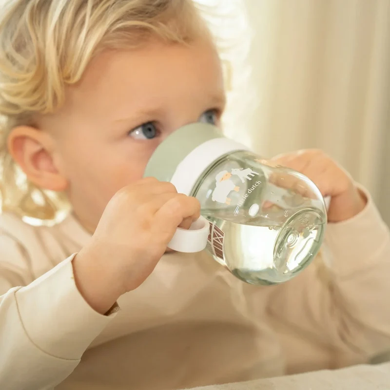 Vaso antiderrame 360º Mio 200ml Pequeña Granja Little Dutch