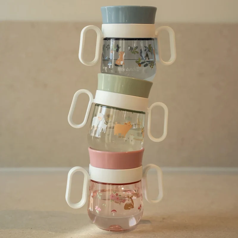 Vaso antiderrame 360º Mio 200ml Pequeña Granja Little Dutch
