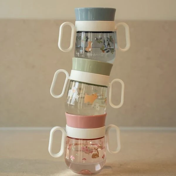 Vaso antiderrame 360º Mio 200ml Fairy Garden Little Dutch