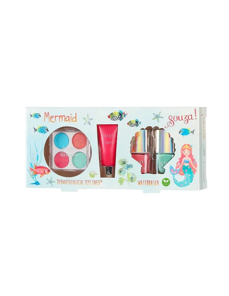 Pack maquillaje Sirenita · Souza
