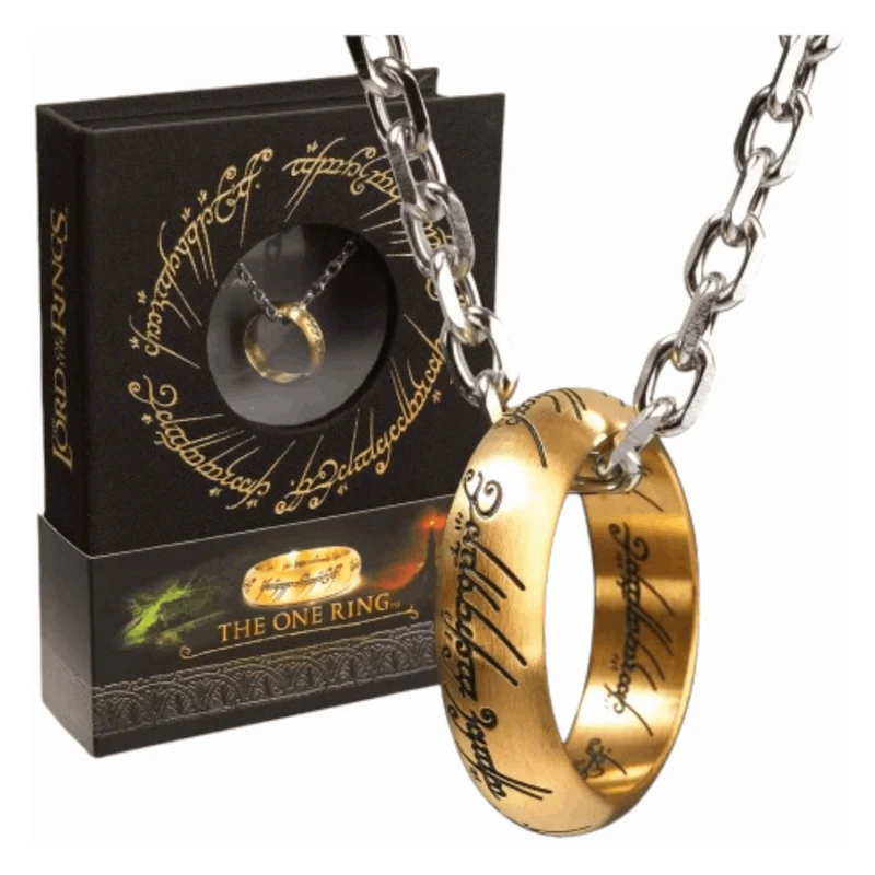 El Señor de los Anillos Réplica Anillo Único Acero Inoxidable