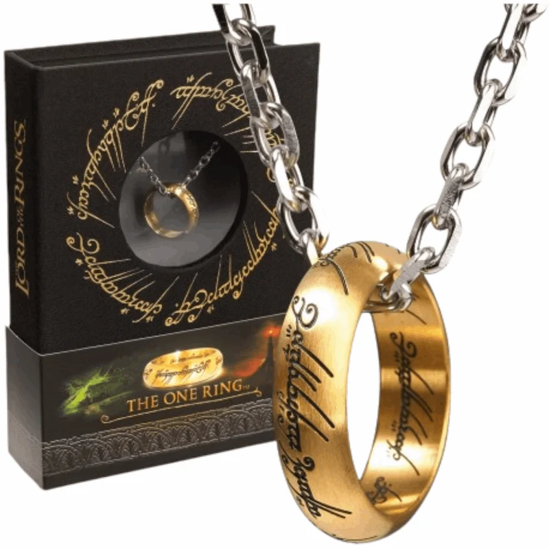 El Señor de los Anillos Réplica Anillo Único Acero Inoxidable