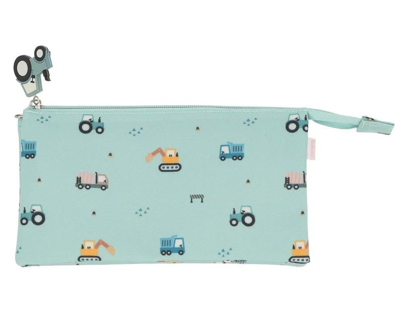 Estuche escolar 3 compartimentos Trucks