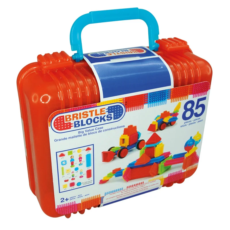 Bristle Blocks · Maletin 85 pzas.