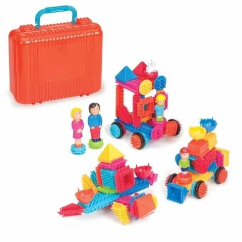 Bristle Blocks · Maletin 85 pzas.