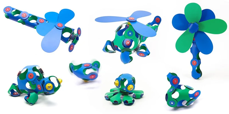 Crew Pack Azul/Verde · Clixo