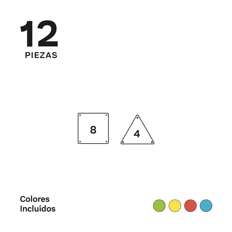 Imanix 12 piezas · Braintoys