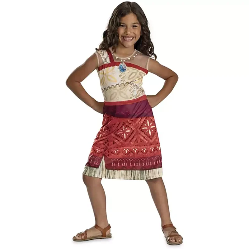 Disfraz Infantil Vaiana Básico 5-6 Años Disney