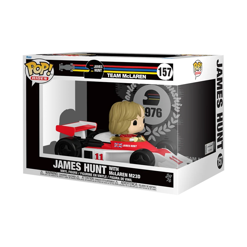 Funko Pop Rides Super Deluxe: F1 McLaren - Hunt con coche 76
