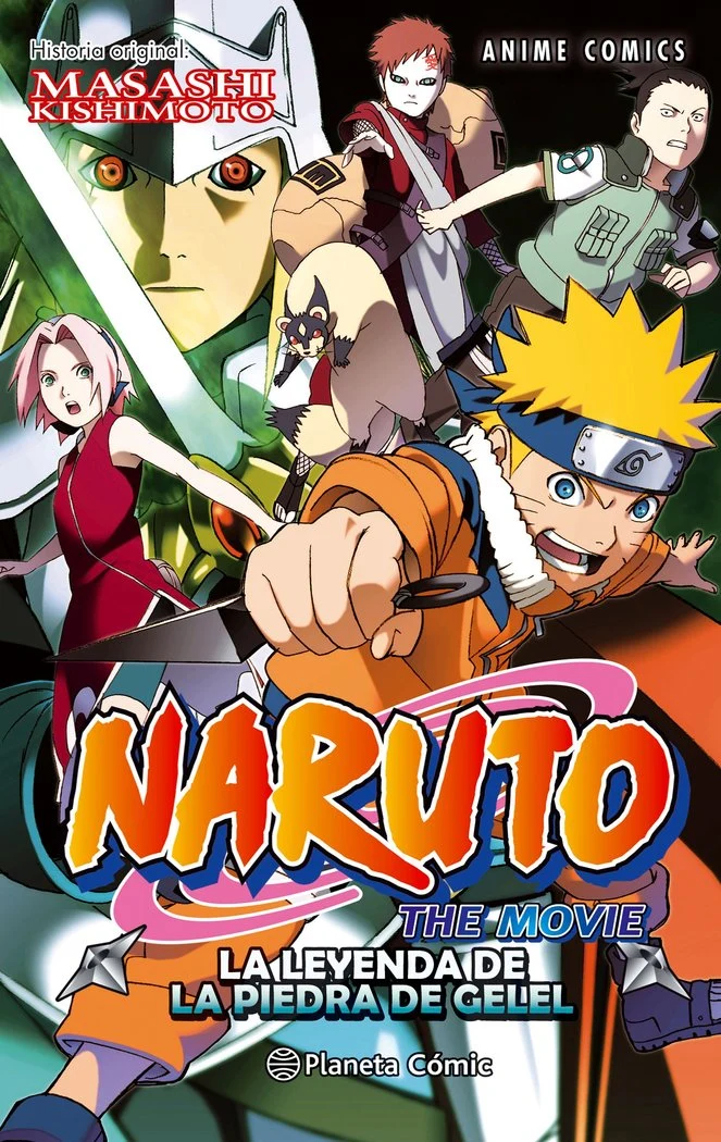 Naruto Anime Comic 3 la Leyenda de la Piedra de Gelel (ES)