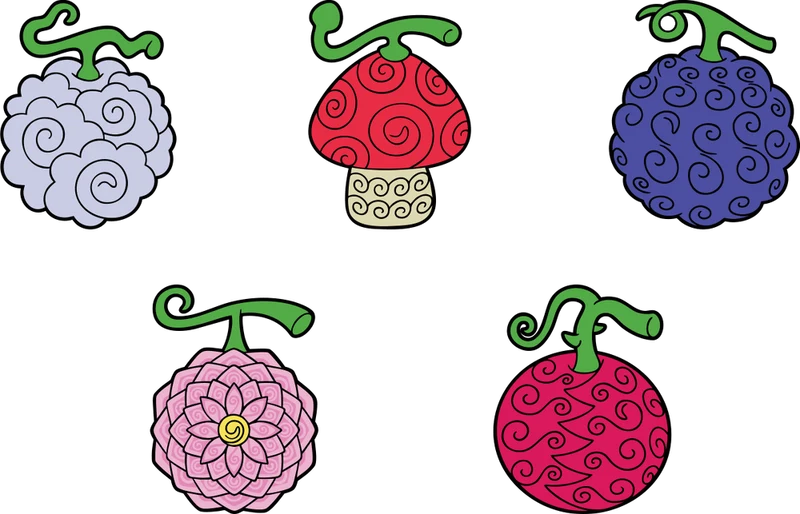 Youtooz Pin: One Piece - Frutas del Diablo set de pines
