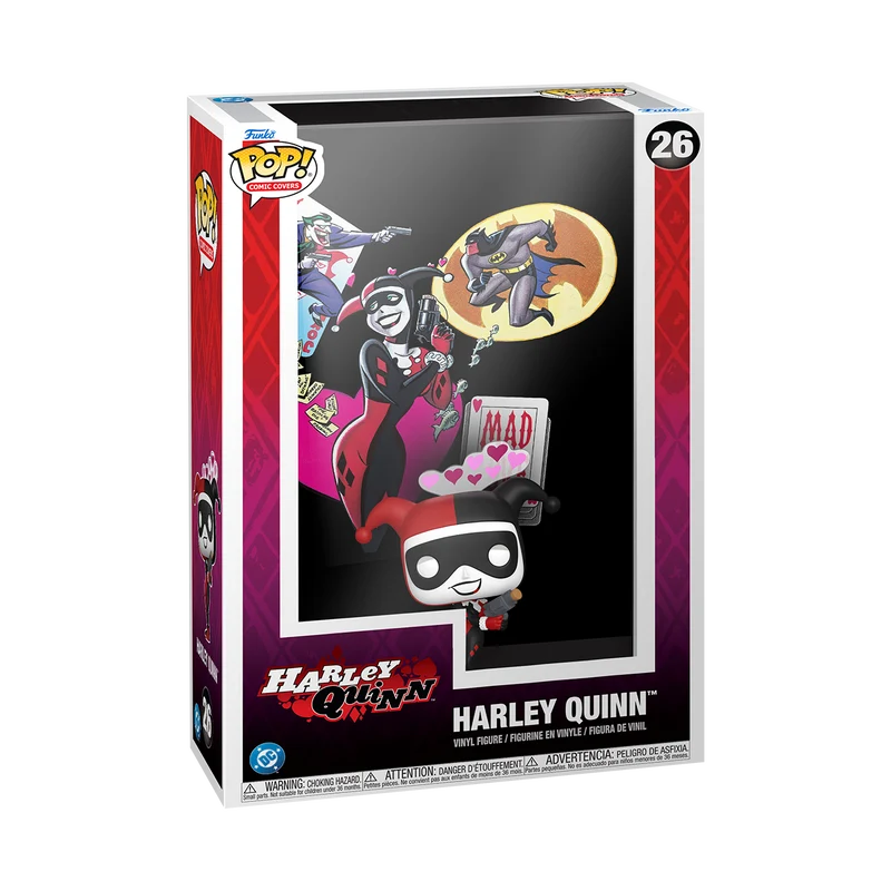 Funko Pop Comic Cover: Batman Adventures Mad Love - Harley Quinn