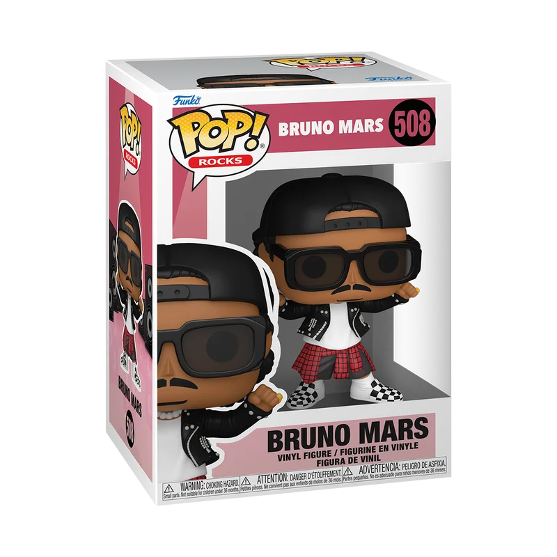 Funko Pop Rocks: Bruno Mars APT
