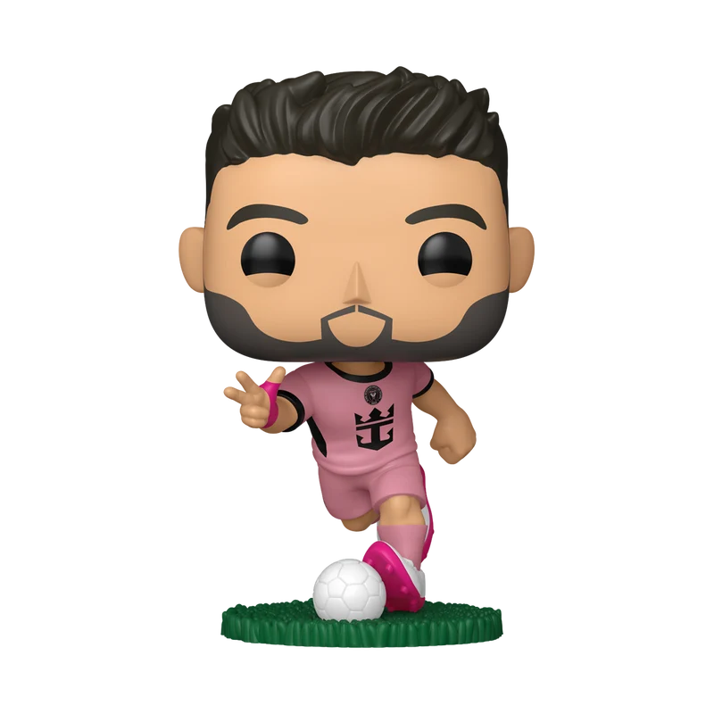 Funko Pop Football MLS: Inter Miami - Luis Suarez Uniforme Rosa