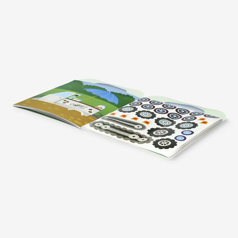 Activity book - Car stickers