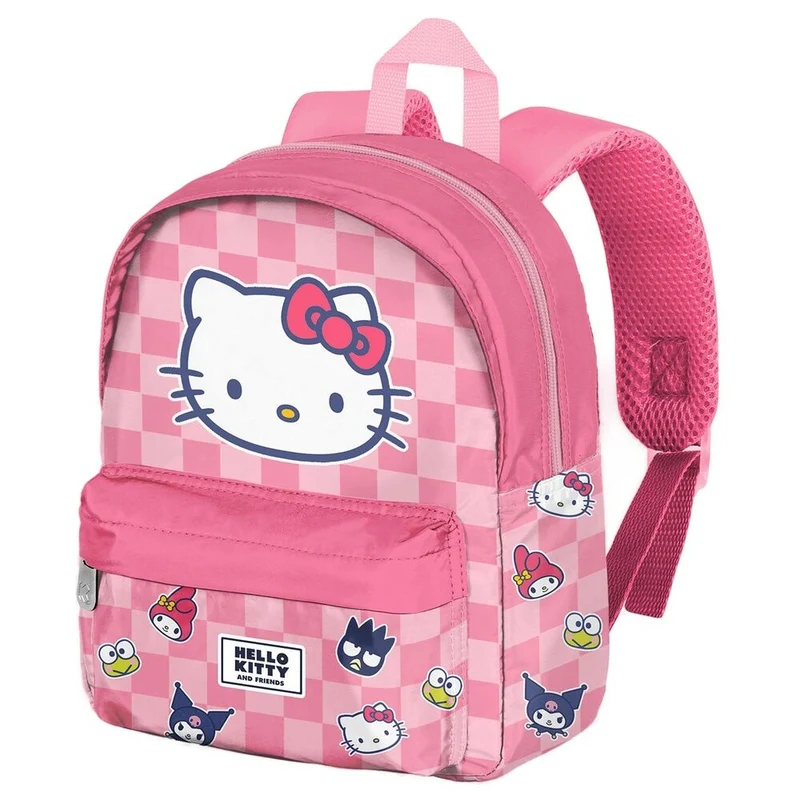 Mochila Ajedrez - Hello Kitty 27cm