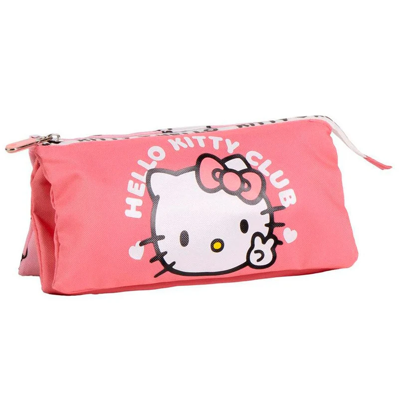 Estuche Tripe Hello Kitty Club