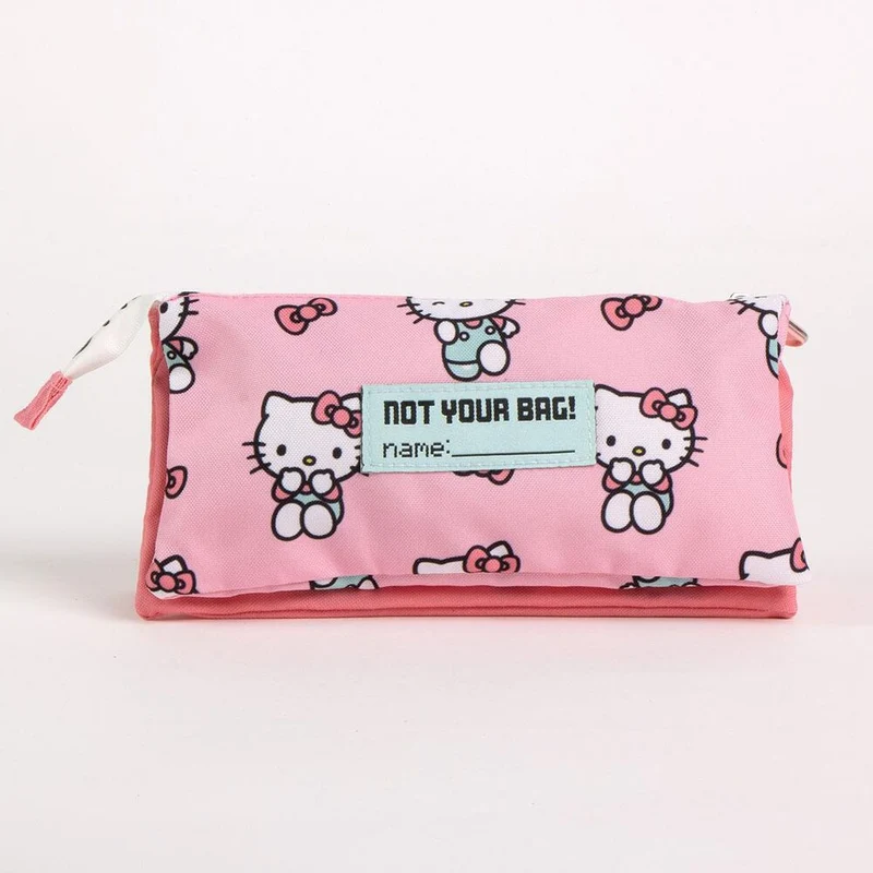 Estuche Tripe Hello Kitty Club