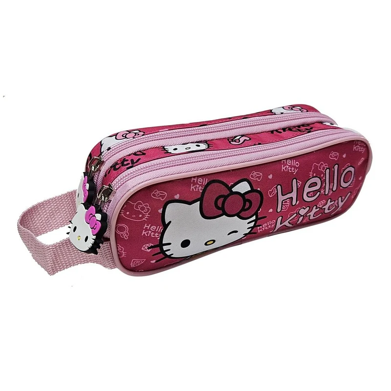 Estuche Doble - Hello Kitty