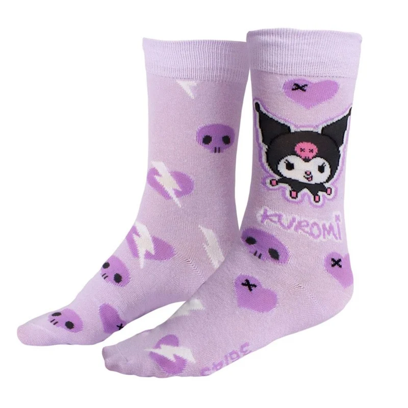 Set 3 Calcetines Kuromi Adulto - Hello Kitty