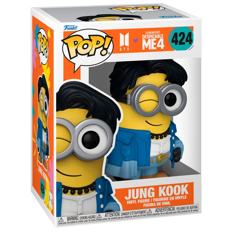 Funko Pop Jung Kook Gru Mi Villano Favorito 4 - Minions