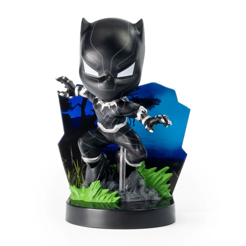 Figura Mini Diorama Pantera Negra - Superama 10cm