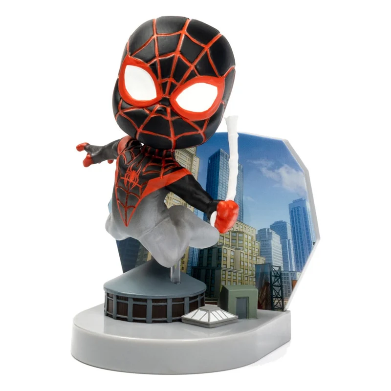 Figura Mini Diorama Miles Morales - Superama 10cm