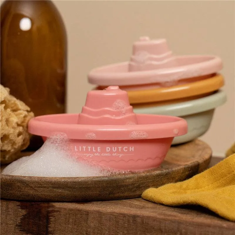 Barcos para el baño Rosas · Little Dutch