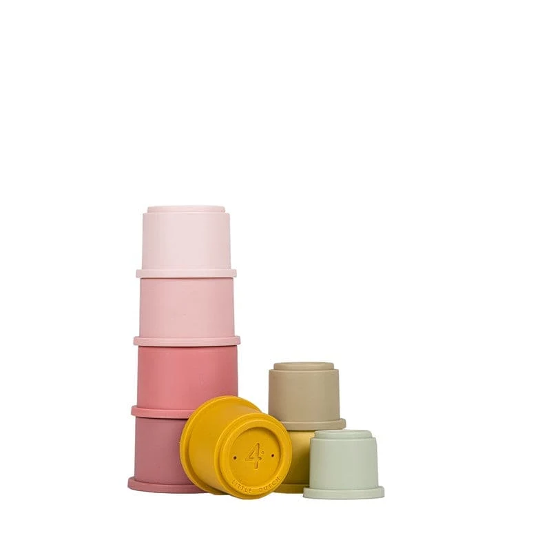 Cubos Apilables Rosas · Little Dutch