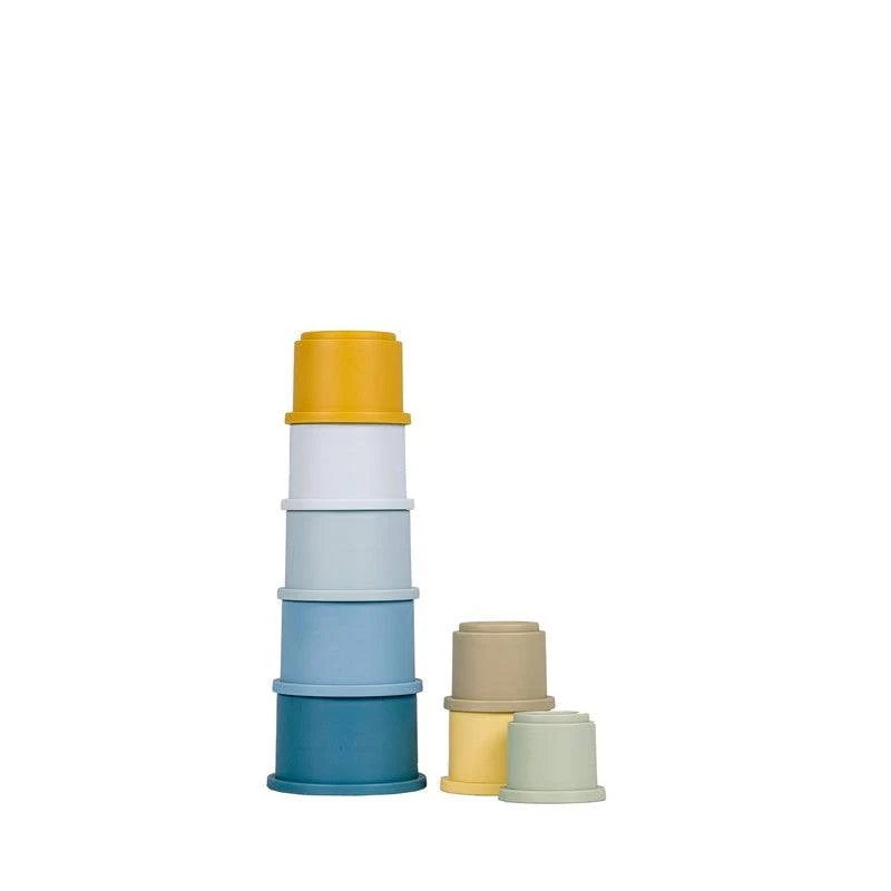 Cubos Apilables Azules · Little Dutch