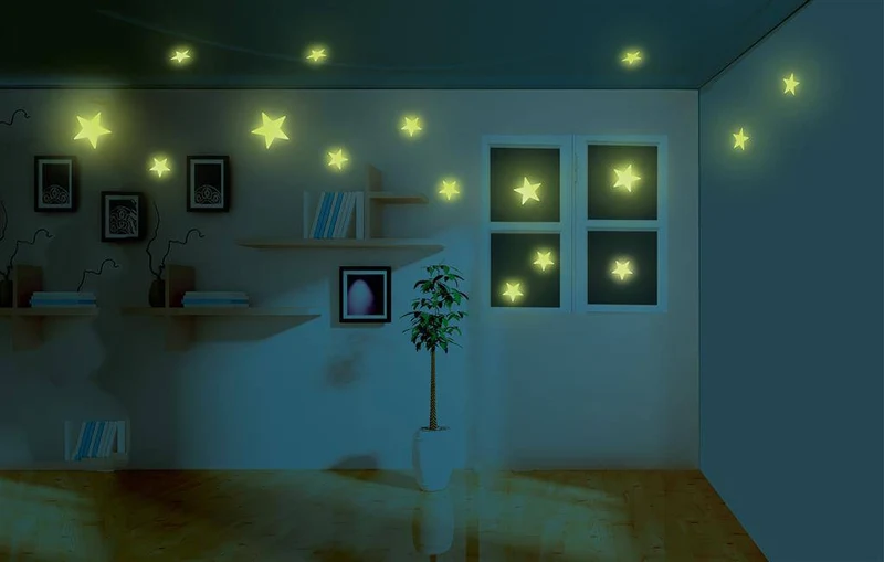 Mini Estrellas Brillantes en la Oscuridad · 4M