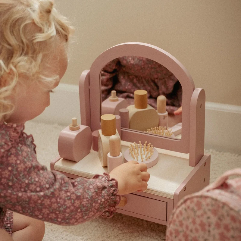 Tocador con Set de Maquillaje · Little Dutch