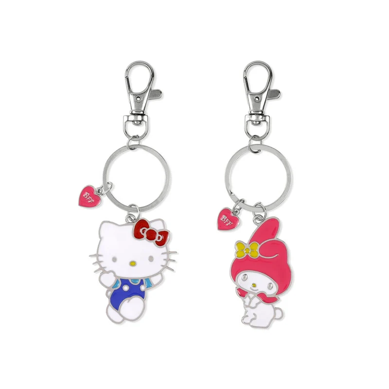 Set 2 Llaveros My Melody y Hello Kitty