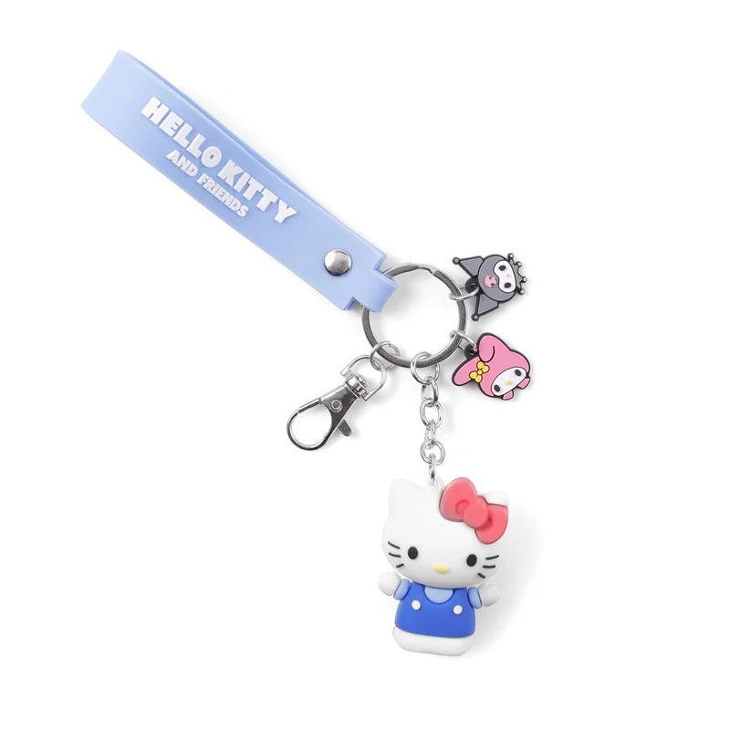 Llavero My Melody Kuromi y Hello Kitty