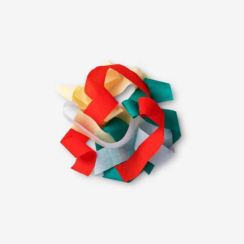 Crêpe streamers. 4 pcs
