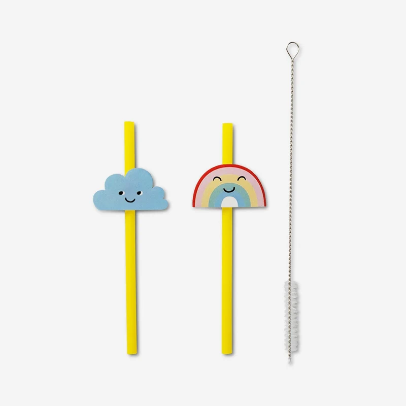 Reusable straws. 4 pcs