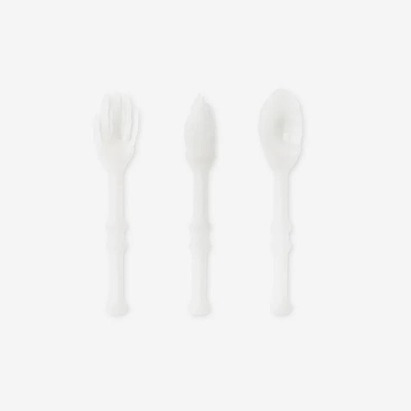 Cutlery set. Glow in the dark
