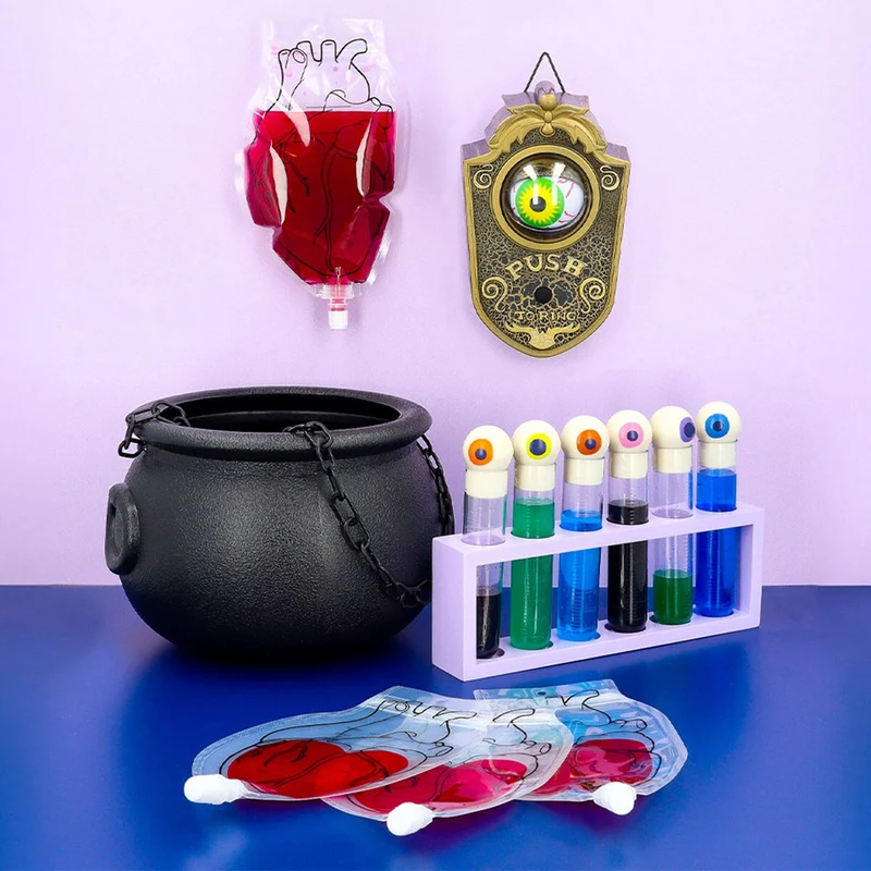 Trick or treat witch's cauldron