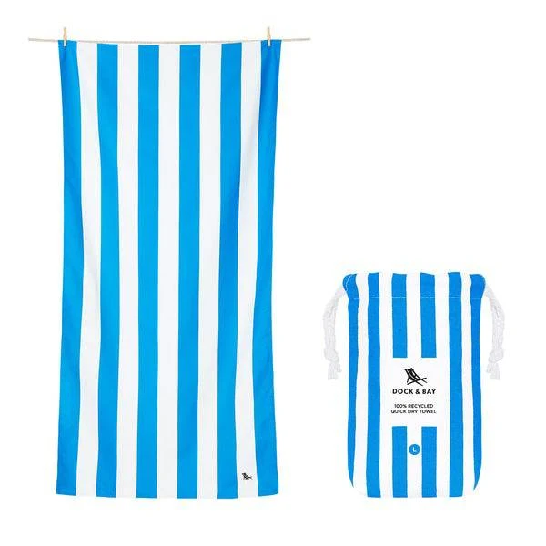 Toalla Cabana Azul · L