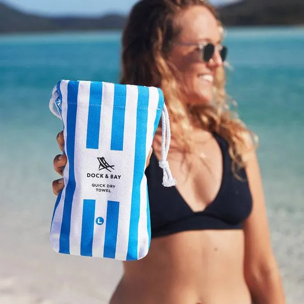 Toalla Cabana Azul · L