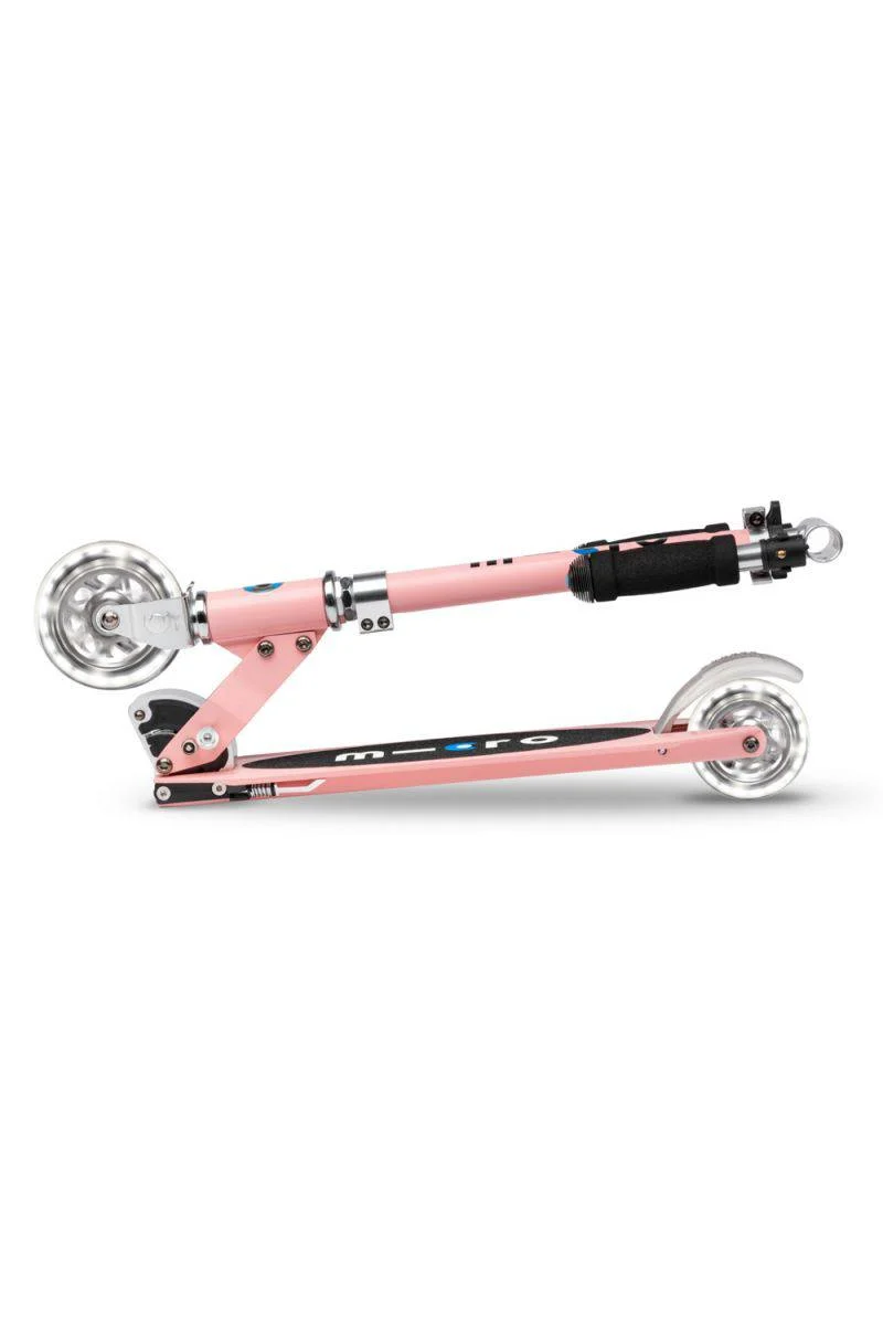 Patinete Sprite LED · Rosa Pastel