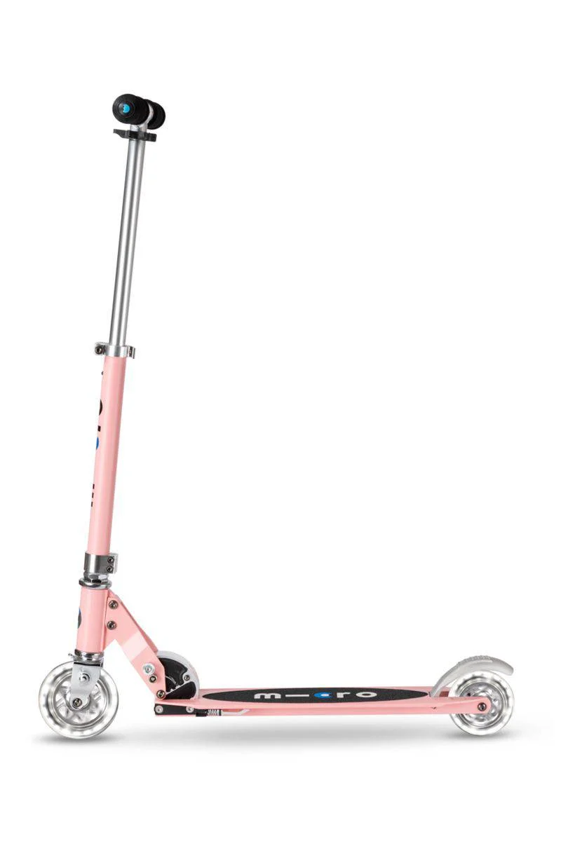 Patinete Sprite LED · Rosa Pastel