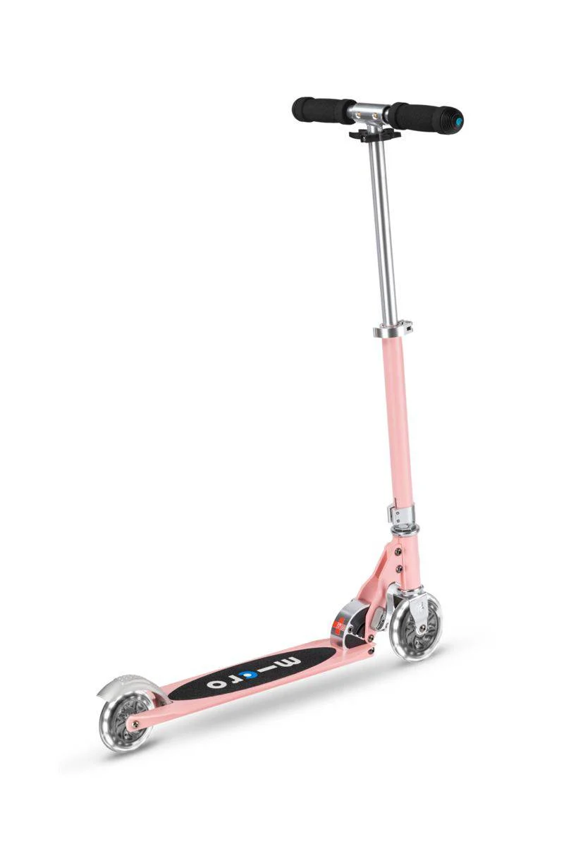 Patinete Sprite LED · Rosa Pastel