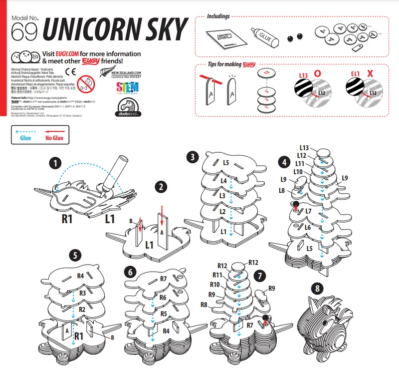 EUGY · Unicornio Celeste