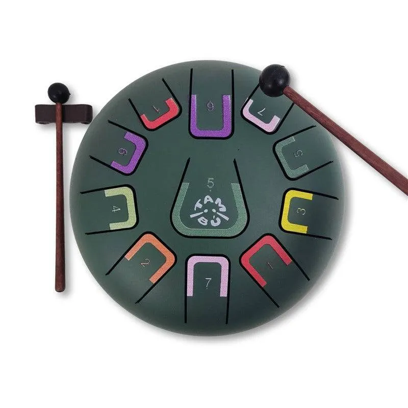 Tambú 8" 11 notas - Verde Jungla Mate