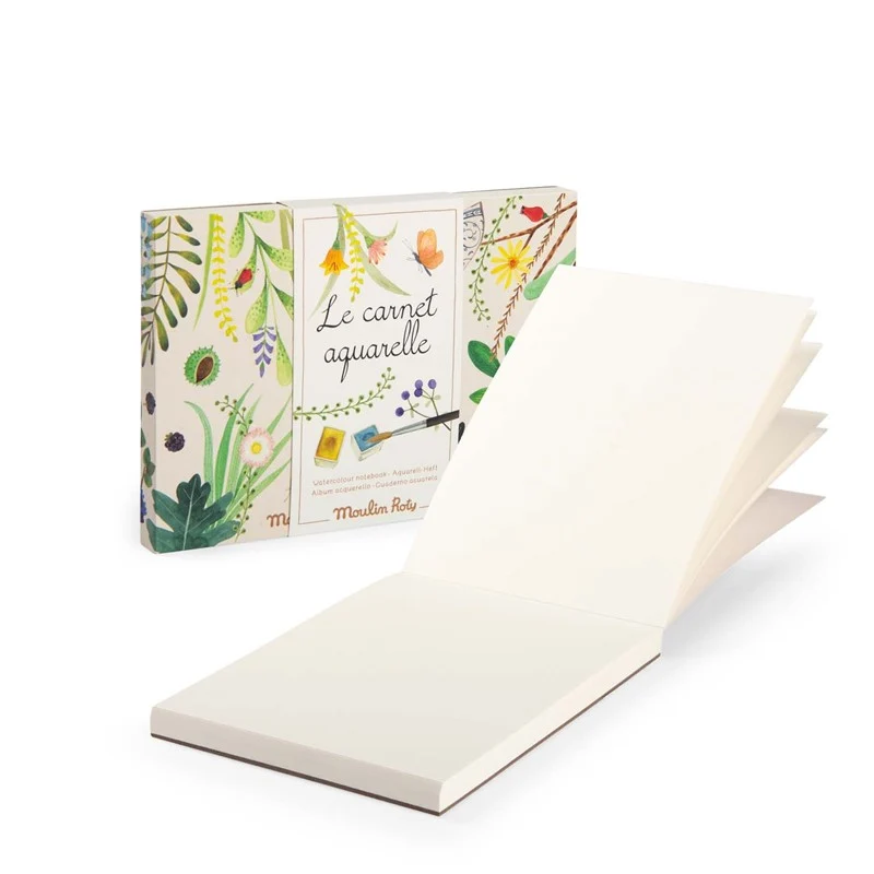 Cuaderno acuarela El Jardín de Moulin