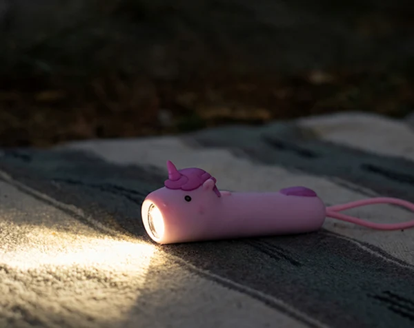 Linterna silicona unicornio · Little L