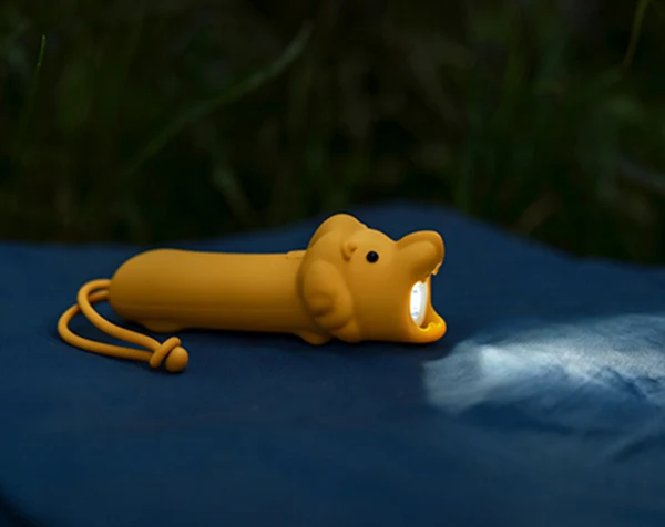 Linterna silicona león · Little L
